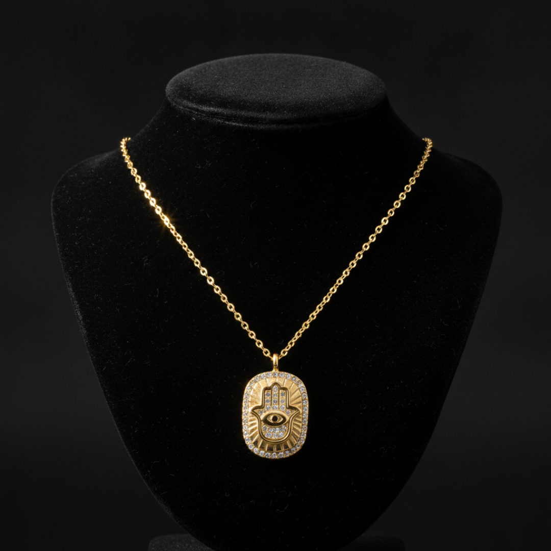 Divine Eye Sunburst Women's Necklace