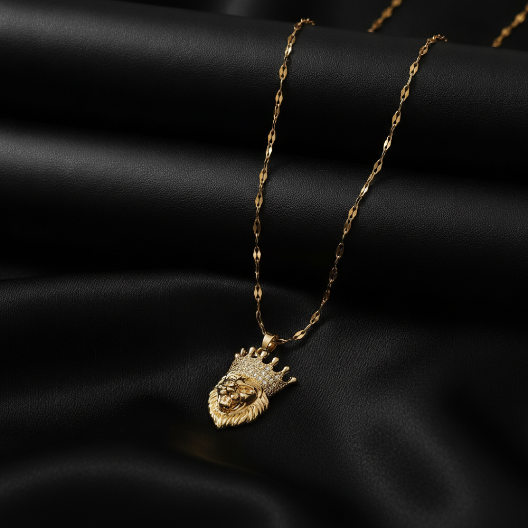 Leo Majestic Gold Necklace