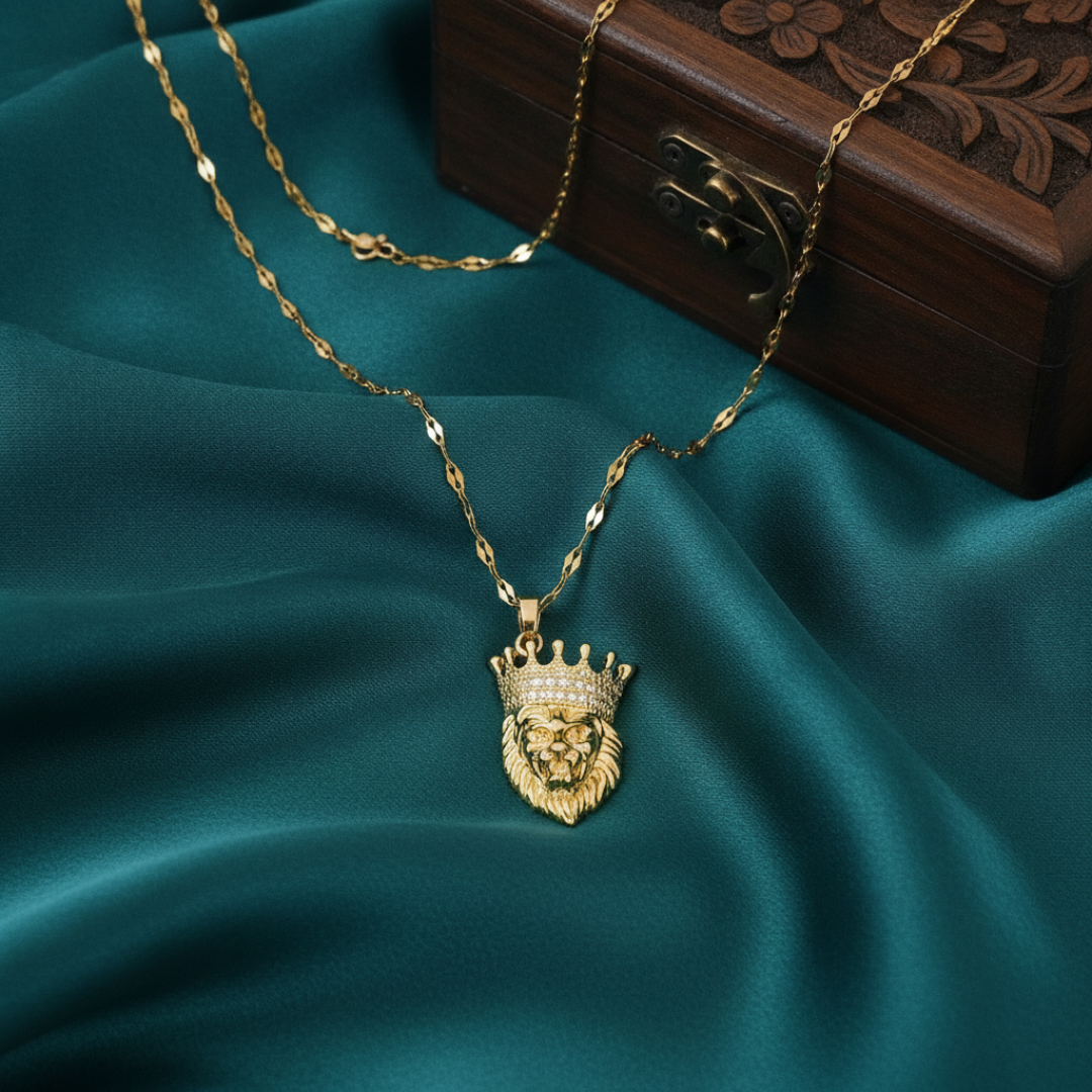 Leo Majestic Gold Necklace