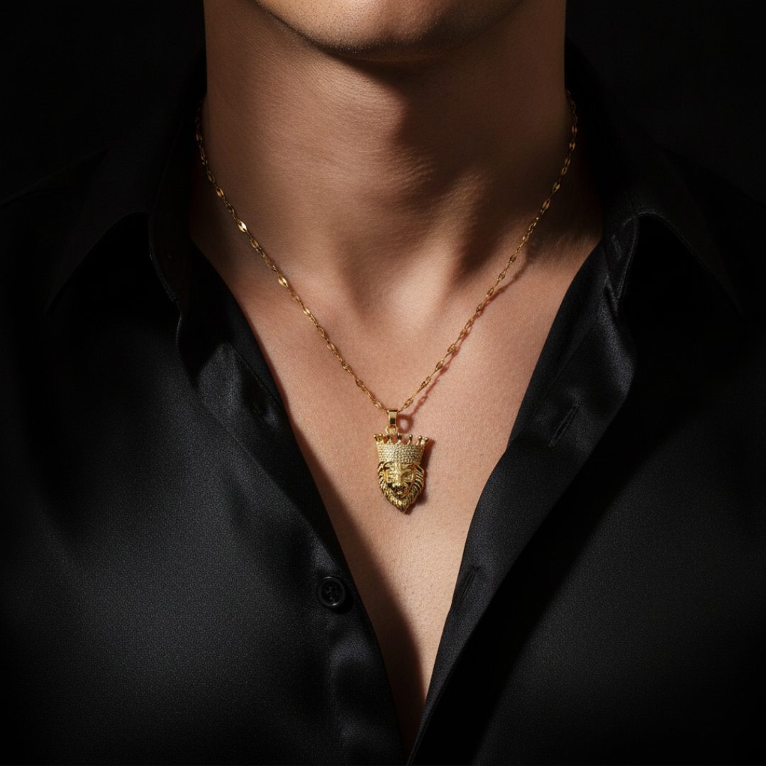 Leo Majestic Gold Necklace
