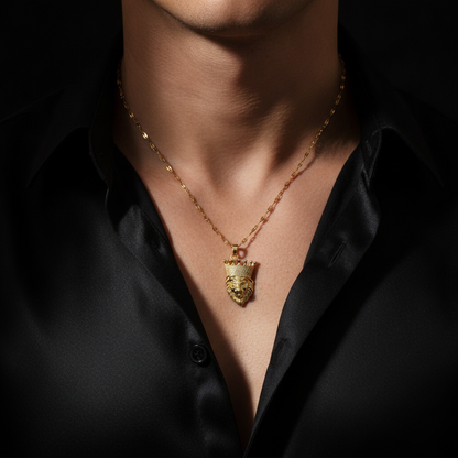 Leo Majestic Gold Necklace