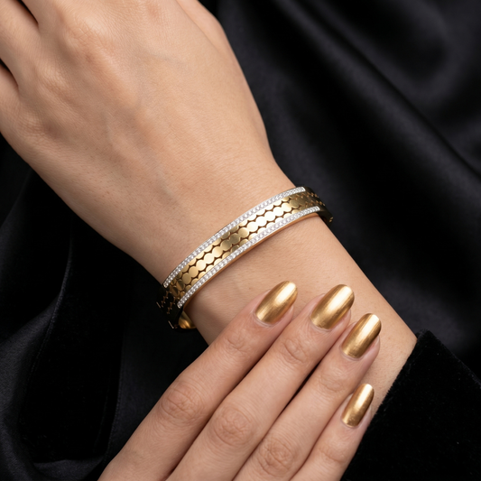 Chevron Hive Women's Bracelet
