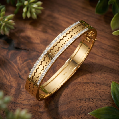 Chevron Hive Women's Bracelet