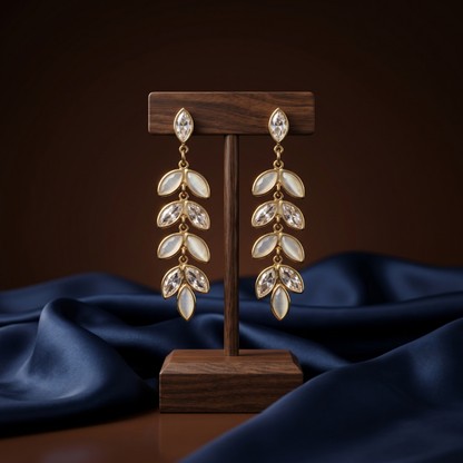 Laurel Leaf Dangle Women's Earring