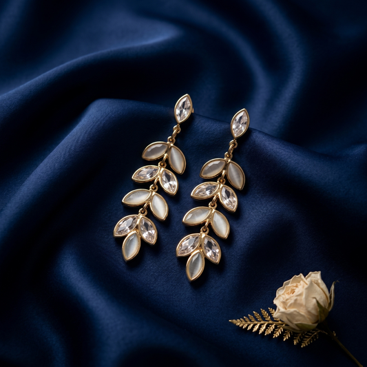 Laurel Leaf Dangle Women's Earring