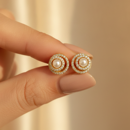 Orbit Pearl Women's Earring