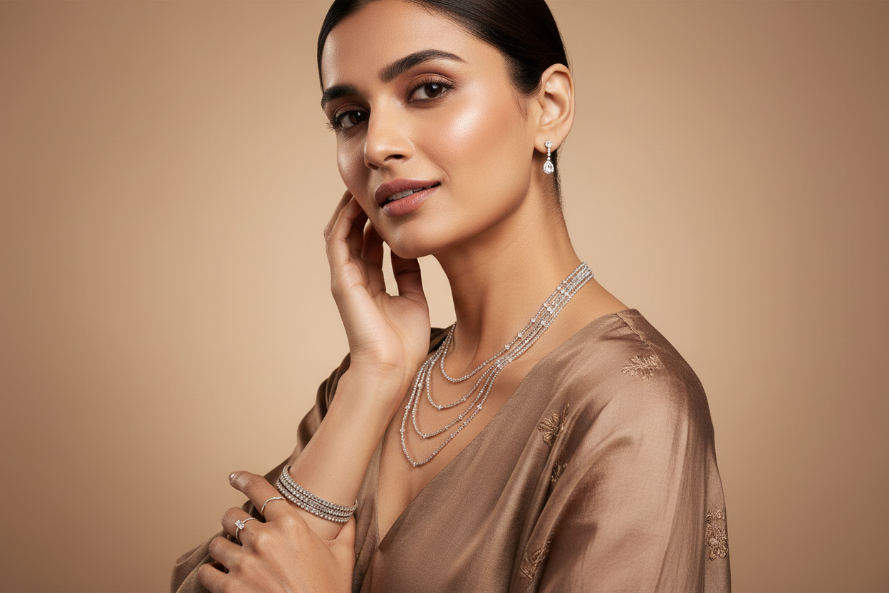 Silver necklace