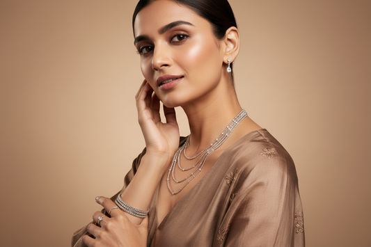 Silver necklace
