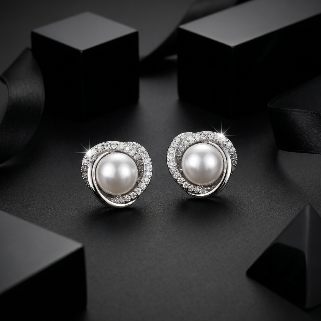 Vortex Pearl Women's Earring