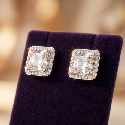 Royal Princess Halo Women's Earring