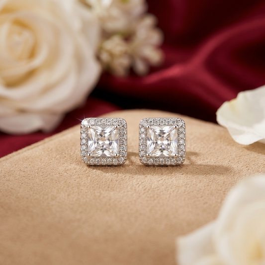 Royal Princess Halo Women's Earring