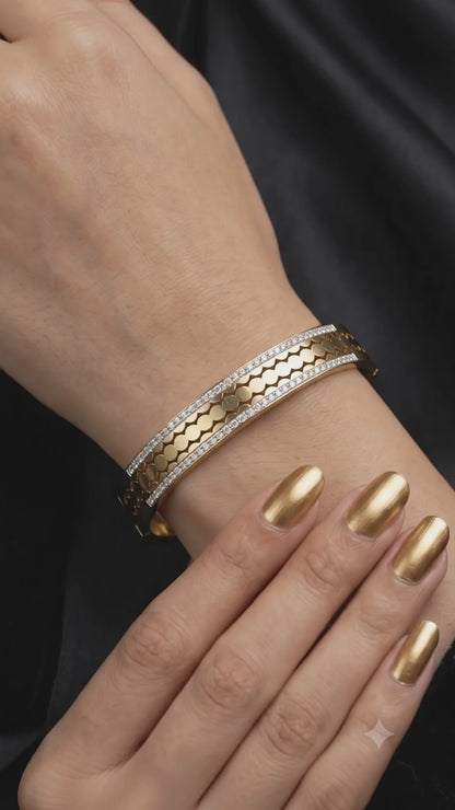Chevron Hive Women's Bracelet