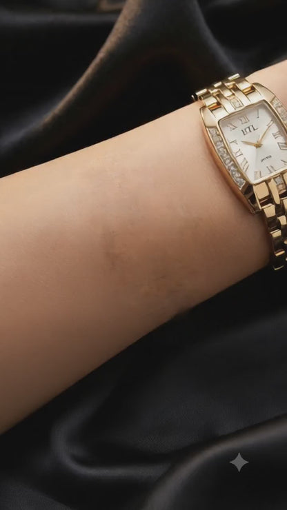 Majestic Aura Crystal Women's Watch