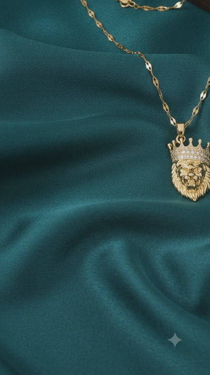 Leo Majestic Gold Necklace
